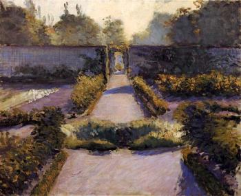 Gustave Caillebotte : The Kitchen Garden Yerres